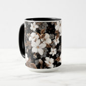 Mug Pomme fleurs (Devant gauche)
