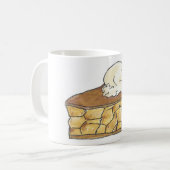 Mug Pomme Pie Slice a la Mode Crème glacée Dessert Piq (Devant gauche)