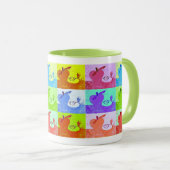Mug Pomme Pop Art (Devant droit)