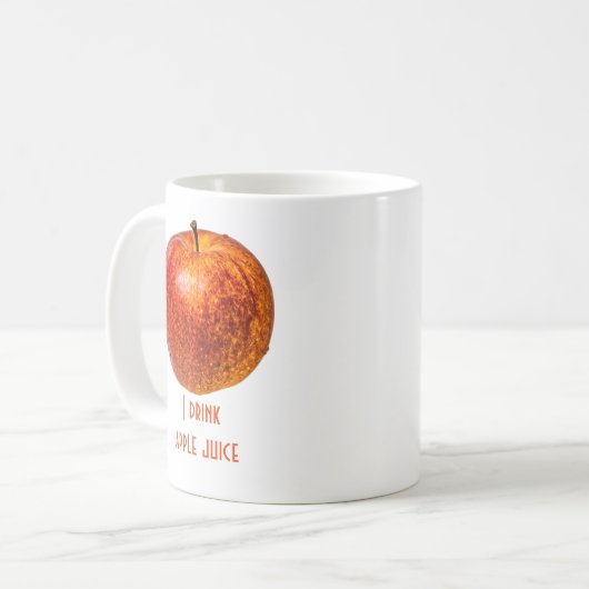 Mug Pomme rouge (Devant gauche)