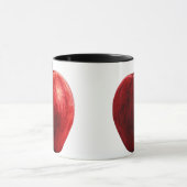Mug Pomme rouge brillante (Centre)
