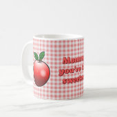 Mug Pomme Rouge Sucrée (Devant gauche)