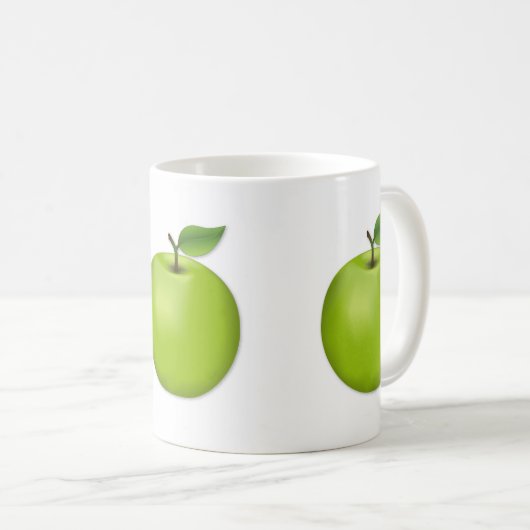 Mug Pomme verte (Devant droit)