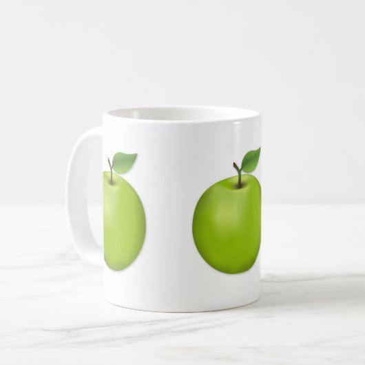 Mug Pomme verte (Devant gauche)