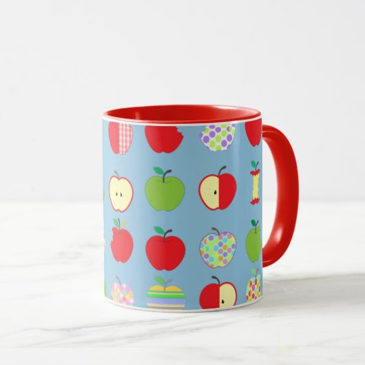Mug Pommes (Devant droit)