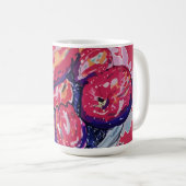 Mug Pommes Abstraites (Devant droit)