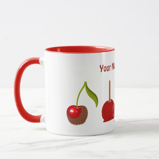 Mug Pommes de bonbons (Gauche)