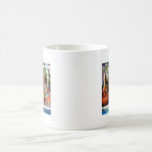 Mug Pommes en caramel avec arrosages et noix (Centre)