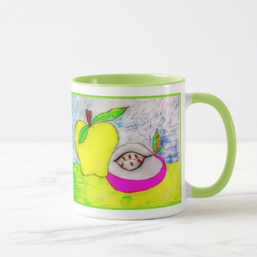 Mug Pommes Pop Art (Droite)
