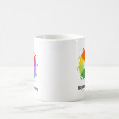 Mug Pommes pour un traitement - cercle de conscience (Centre)