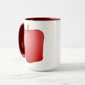 Mug Pommes rouges (Devant gauche)