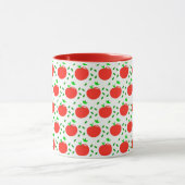 Mug Pommes rouges et Feuilles verts (Centre)