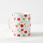 Mug Pommes rouges et vertes (Devant gauche)