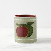 Mug Pommes texturées (sauge) (Centre)