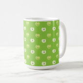 Mug pommes vertes motif (Devant droit)