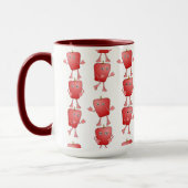 Mug Pommes verticales (Gauche)