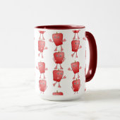 Mug Pommes verticales (Devant droit)