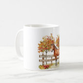 Mug Pommiers à cheval (Devant gauche)