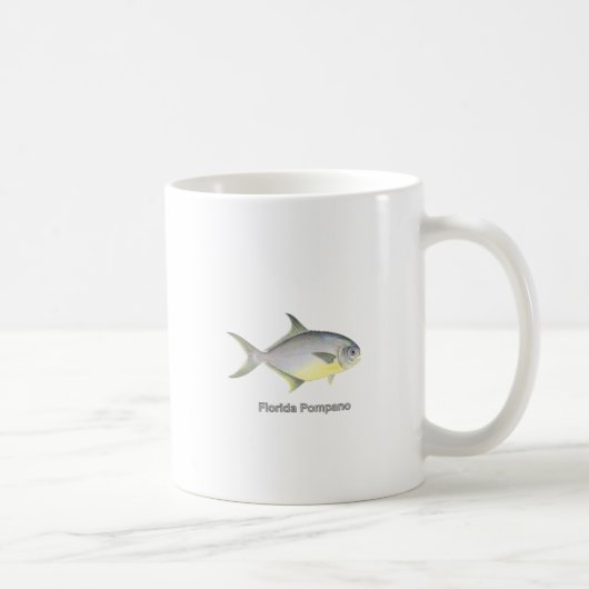 Mug Pompano de Floride (intitulé) (Droite)
