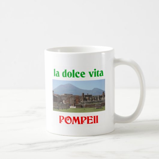 Mug Pompeii Italie (Droite)
