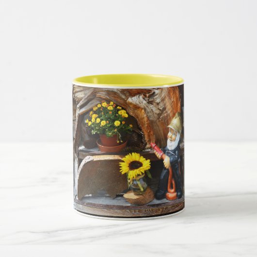 Mug Pompier à gnome du jardin (Centre)