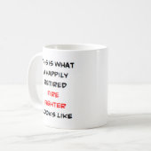 Mug pompier à la retraite (Devant gauche)