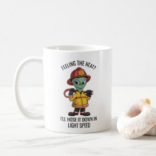 Mug Pompier Alien