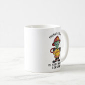 Mug Pompier Alien (Devant droit)