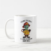 Mug Pompier Alien (Gauche)