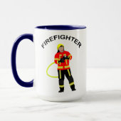 Mug Pompier en gobelet (Gauche)