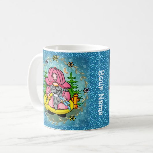 Mug Pompier gnome (Devant gauche)
