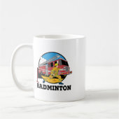 Mug Pompier Jouer Badminton pompier Sp (Gauche)