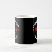 Mug Pompier Le Jour Ninja La Nuit (Centre)