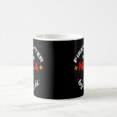Mug Pompier Le Jour Ninja La Nuit (Centre)
