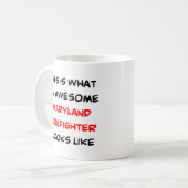 Mug pompier maryland, génial (Devant gauche)