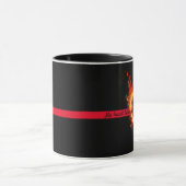 Mug Pompier Mon Coeur Appartient À Personnaliser Cadea (Centre)