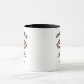 Mug Pompier. Service d'incendie. Idée cadeau. Modèle (Centre)