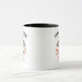 Mug Pompier. Service d'incendie. Idée cadeau. Modèle (Centre)