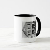 Mug Pompiers avec équipement devant Firehouse (Devant droit)