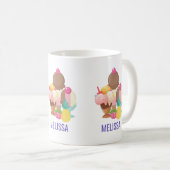 Mug Poncs de crème glacée avec arrosages (Devant droit)