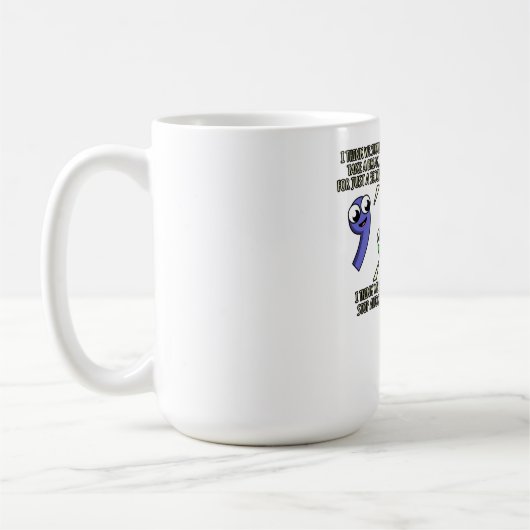 Mug Ponctuation Marques Anglais Enseignant Étudiant (Gauche)