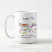 Mug Poney drôle d'arc-en-ciel mignon de cheval de (Gauche)