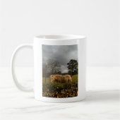 Mug Poney miniature blond / Cheval (Gauche)