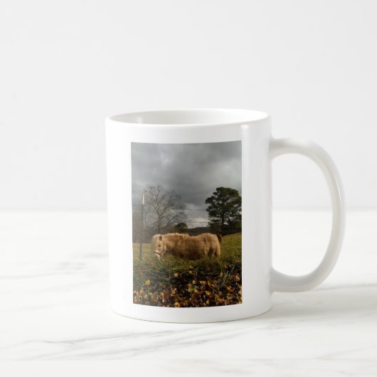 Mug Poney miniature blond / Cheval (Droite)