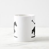 Mug Poneys britanniques de silhouette de joueur de (Centre)