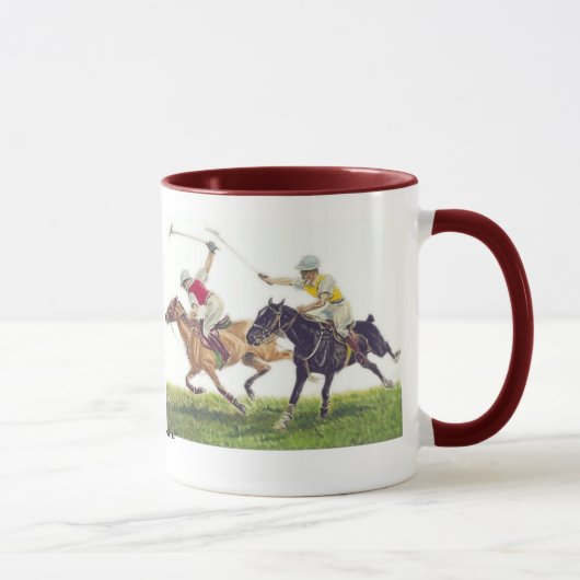 Mug Poneys de polo (Droite)