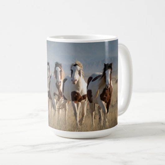 Mug "Ponies peintes" (Devant droit)
