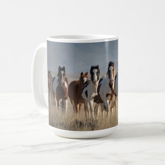 Mug "Ponies peintes" (Devant gauche)