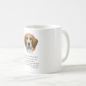 Mug Pont arc-en-ciel Beagle (Devant droit)