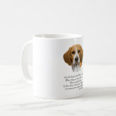 Mug Pont arc-en-ciel Beagle (Devant gauche)